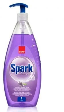 Detergent Vase cu Pompita Sano Spark 1L 