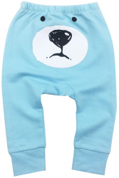 EASYMOM Pantaloni Ursulet Albastru 