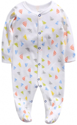 EASYMOM Pijama capse Triunghiuri 