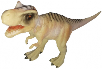 Figurina dinozaur Velociraptor 18 cm Unikatoy Dinos 236002-1 Crem 