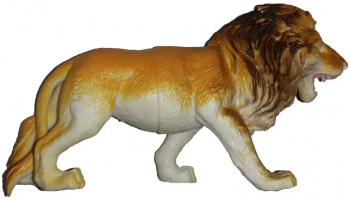 Figurina leu 10 cm Unikatoy 243901-6 Portocaliu 