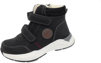 Ghete imblanite pentru baieti American Club XD71 22N-34 Negru 