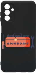 Husa Bestcase comp cu Samsung Galaxy A04s Awesome Dad SLIM 1.2MM Microfibra prot cam PB 794 