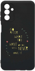 Husa Bestcase comp cu Samsung Galaxy A04s Go After What You Want SLIM 1.2MM Microfibra prot cam PB 483 