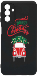 Husa Bestcase comp cu Samsung Galaxy A04s Merry Xmas SLIM 1.2MM Microfibra prot cam PB 357 