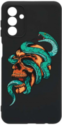Husa Bestcase comp cu Samsung Galaxy A13 5G Skull SLIM 1.2MM Microfibra prot cam PB 831 