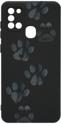 Husa Bestcase comp cu Samsung Galaxy A21s Dog Paw SLIM 1.2MM Microfibra prot cam PB 1013 