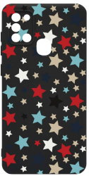 Husa Bestcase comp cu Samsung Galaxy A21s Stars SLIM 1.2MM Microfibra prot cam PB 146 