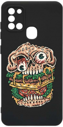 Husa Bestcase comp cu Samsung Galaxy A21s Zomburger SLIM 1.2MM Microfibra prot cam PB 824 