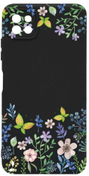 Husa Bestcase comp cu Samsung Galaxy A22 5G Butterfly Flowers SLIM 1.2MM Microfibra prot cam PB 95 