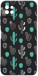 Husa Bestcase comp cu Samsung Galaxy A22 5G Cactus SLIM 1.2MM Microfibra prot cam PB 84 