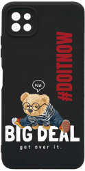 Husa Bestcase comp cu Samsung Galaxy A22 5G Do It Now Teddy SLIM 1.2MM Microfibra prot cam PB 928 