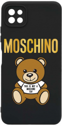 Husa Bestcase comp cu Samsung Galaxy A22 5G Its Not a Moschino Bear SLIM 1.2MM Microfibra prot cam PB 880 