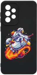 Husa Bestcase comp cu Samsung Galaxy A52s 5G Astronaut SLIM 1.2MM Microfibra prot cam PB 830 