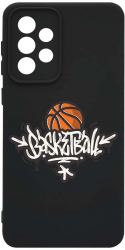Husa Bestcase comp cu Samsung Galaxy A52s 5G Basketball SLIM 1.2MM Microfibra prot cam PB 792 