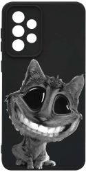 Husa Bestcase comp cu Samsung Galaxy A52s 5G Crazy Cat SLIM 1.2MM Microfibra prot cam PB 20 