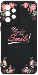 Husa Bestcase comp cu Samsung Galaxy A52 Make Me Smile SLIM 1.2MM Microfibra prot cam PB 4 