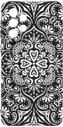 Husa Bestcase comp cu Samsung Galaxy A52s 5G Mandala SLIM 1.2MM Microfibra prot cam PB 75 