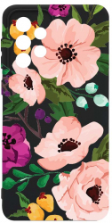 Husa Bestcase comp cu Samsung Galaxy A52 Pastel Flowers SLIM 1.2MM Microfibra prot cam PB 629 