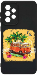 Husa Bestcase comp cu Samsung Galaxy A52 Summer Car SLIM 1.2MM Microfibra prot cam PB 814 