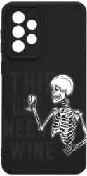 Husa Bestcase comp cu Samsung Galaxy A52 This Guy Need Wine SLIM 1.2MM Microfibra prot cam PB 1026 