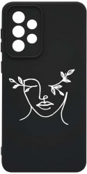 Husa Bestcase comp cu Samsung Galaxy A52s 5G Woman Abstract SLIM 1.2MM Microfibra prot cam PB 736 