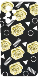 Husa Bestcase comp cu Samsung Galaxy A52s 5G Yellow Rose SLIM 1.2MM Microfibra prot cam PB 137 