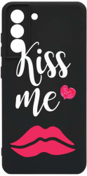 Husa Bestcase comp cu Samsung Galaxy S21 FE Kiss Me SLIM 1.2MM Microfibra prot cam PB 103 