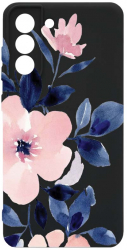 Husa Bestcase comp cu Samsung Galaxy S21 FE Pastel Colors Collection Flowers SLIM 1.2MM Microfibra prot cam PB 506 