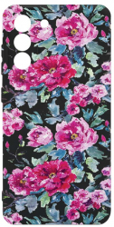 Husa Bestcase comp cu Samsung Galaxy S21 FE Pastel Colors Collection Flowers SLIM 1.2MM Microfibra prot cam PB 507 
