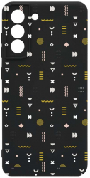 Husa Bestcase comp cu Samsung Galaxy S21 FE Symbols SLIM 1.2MM Microfibra prot cam PB 178 