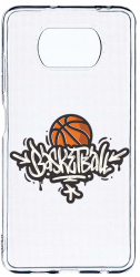 Husa Bestcase comp cu Xiaomi Poco X3 Pro / Poco X3 Basketball 2MM Soft Silicon prot cam T 792 