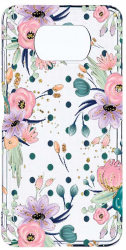 Husa Bestcase comp cu Xiaomi Poco X3 Pro / Poco X3 Flowers Collection 2MM Soft Silicon prot cam T 495 
