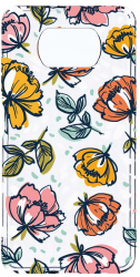 Husa Bestcase comp cu Xiaomi Poco X3 Pro / Poco X3 Flowers - Pastel Colors 2MM Soft Silicon prot cam T 755 