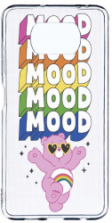 Husa Bestcase comp cu Xiaomi Poco X3 Pro / Poco X3 Mood - Pink Bear 2MM Soft Silicon prot cam T 599 