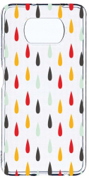 Husa Bestcase comp cu Xiaomi Poco X3 Pro / Poco X3 Raindrop 2MM Soft Silicon prot cam T 160 