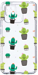 Husa Bestcase comp cu Xiaomi Redmi 10C Cactus 2MM Soft Silicon prot cam T 165 