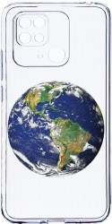 Husa Bestcase comp cu Xiaomi Redmi 10C Earth 2MM Soft Silicon prot cam T 947 