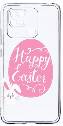 Husa Bestcase comp cu Xiaomi Redmi 10C Happy Easter 2MM Soft Silicon prot cam T 689 