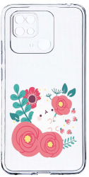 Husa Bestcase comp cu Xiaomi Redmi 10C Hello Spring 2MM Soft Silicon prot cam T 686 
