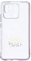 Husa Bestcase comp cu Xiaomi Redmi 10C Little Daisy Flowers 2MM Soft Silicon prot cam T 642 