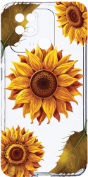 Husa Bestcase comp cu Xiaomi Redmi 10C Sun Flower 2MM Soft Silicon prot cam T 1070 