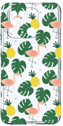 Husa Bestcase comp cu Xiaomi Redmi 10C Tropical 2MM Soft Silicon prot cam T 93 