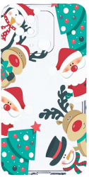 Husa Bestcase comp cu Xiaomi Redmi 10C Xmas 2MM Soft Silicon prot cam T 338 