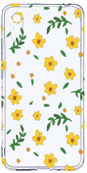 Husa Bestcase comp cu Xiaomi Redmi 9A / Redmi 9AT Little yellow flowers 2MM Soft Silicon prot cam T 696 