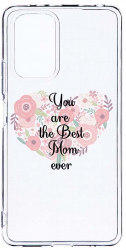 Husa Bestcase comp cu Xiaomi Redmi Note 10 4G Best Mom Ever 2MM Soft Silicon prot cam T 30 