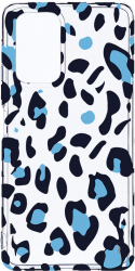 Husa Bestcase comp cu Xiaomi Redmi Note 10S Blue Leopard Pattern 2MM Soft Silicon prot cam T 1032