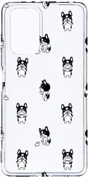 Husa Bestcase comp cu Xiaomi Redmi Note 10 Pro Bulldog Pattern 2MM Soft Silicon prot cam T 1043 