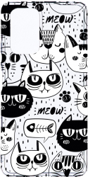 Husa Bestcase comp cu Xiaomi Redmi Note 10 Pro Cool Cats 2MM Soft Silicon prot cam T 1029 