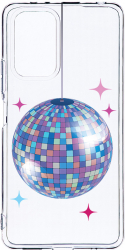 Husa Bestcase comp cu Xiaomi Redmi Note 10S Disco Ball 2MM Soft Silicon prot cam T 1006 